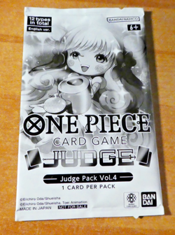 ONE PIECE CARD ENGLISH RARE JUDGE PACK VOL.4 X1 BOOSTER EN SEALED SCELLE NEW NEU - Image 1
