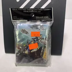 Final Fantasy TCG Card Protector Sleeves size: 67 x 92 mm (60/pack) BRAND NEW - Image 1