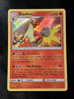 Blaziken - 6/70 - Holo Rare Dragon Majesty Set TCG - Pokemon Card - NM - Image 1