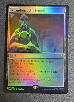 Abandoned Air Temple Avatar: The Last Airbender Foil MTG NM Magic Card - Image 1