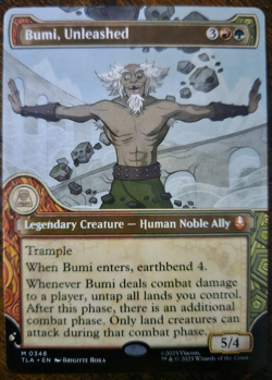 Bumi, Unleashed (Showcase) Avatar: The Last Airbender Regular - Image 1