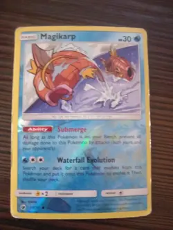 Pokemon TCG Magikarp Crimson Invasion 17/111 Reverse Holo Common - Image 1