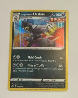 Single Strike Urshifu #108/198 Holo Rare 2021 Pokemon Chilling Reign LP - Image 1