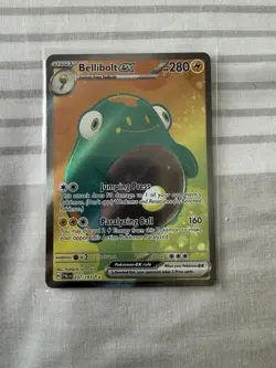 Pokemon Paldea Evolved Bellibolt EX 237/193 Ultra Rare Full Art Near Mint - Image 2