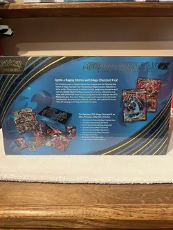 Pokemon Mega Charizard X ex Ultra Premium Collection Box Sealed New UPC - Image 2