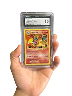 Charizard Holo 11/108 CGC 10 Gem Mint - Pokemon Evolutions 2016 - Image 1