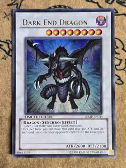 Yugioh Dark End Dragon JUMP-EN044 Shonen Jump Promo Limited Edition NM - Image 1