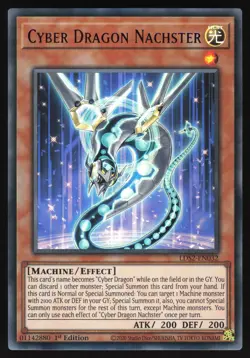 Cyber Dragon Nachster - LDS2-EN032 - PURPLE Ultra Rare - Yugioh - Image 1