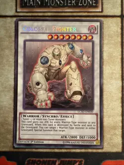 Yu-Gi-Oh! Colossal Fighter LC5D-EN030 Secret Rare NM 1st Edition - Image 1