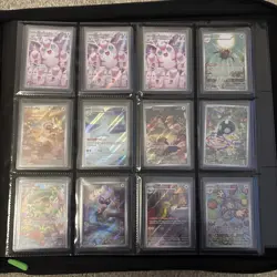 Pokemon TCG rare card bundle 48 Pokemon cards SIR’s + more! NM/M BIG BINDER - Image 3