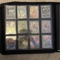 Pokemon TCG rare card bundle 48 Pokemon cards SIR’s + more! NM/M BIG BINDER - Image 4