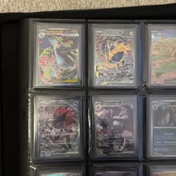Pokemon TCG rare card bundle 48 Pokemon cards SIR’s + more! NM/M BIG BINDER - Image 5