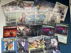 (LOT OF 20) Magic The Gathering Final Fantasy Cards and Juicy Honey Card - Image 1