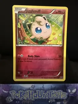Pokemon Card Jigglypuff 88/146 XY Base Set Non Holo Rare Near Mint - Image 1