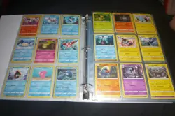 Pokemon Card Binder Lot 35 Total Pages Filled Front And Back - Image 2
