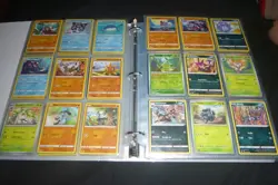 Pokemon Card Binder Lot 35 Total Pages Filled Front And Back - Image 4