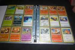 Pokemon Card Binder Lot 35 Total Pages Filled Front And Back - Image 5