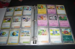 Pokemon Card Binder Lot 40 Total Pages Filled Front And Back - Image 1