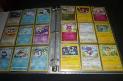 Pokemon Card Binder Lot 40 Total Pages Filled Front And Back - Image 2