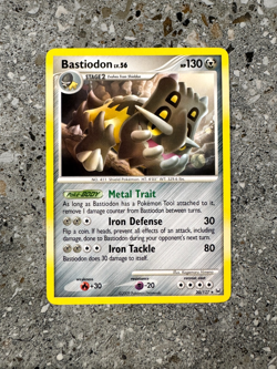 Pokemon TCG Cards Bastiodon 20/127 Platinum Rare NM - Image 1