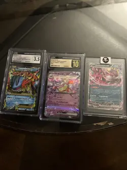 Pokemon Cards 2 Graded And 1 Ungraded - Image 2