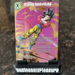 SS4 Son Goku Protector of the Earth Alt Art Foil Dragon Ball Super Card Game NM - Image 1
