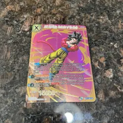 SS4 Son Goku Protector of the Earth Alt Art Foil Dragon Ball Super Card Game NM - Image 4
