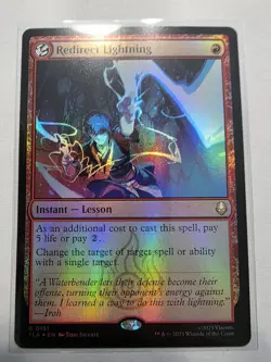 Redirect Lightning FOIL Avatar: The Last Airbender MTG NM Rare #0151 - Image 2