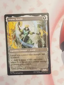 MTG The Legend of Kyoshi 186 Avatar: The Last Airbender (TLA) Regular Mythic - Image 2