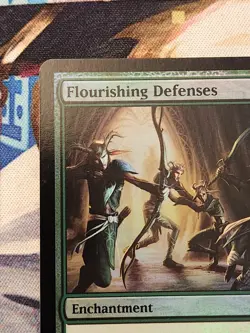 MTG Flourishing Defenses - Shadowmoor NM FOIL - Image 3
