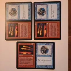 3x MTG fire ice, Apocalypse, instant 128 - Image 2