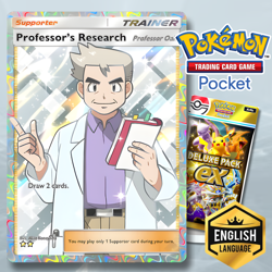 【INSTANT】Pokemon TCG Pocket - Professor’s Research (ENG) from DELUXE PACK - Image 1