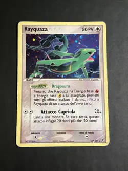 Pokemon ita rara holo foil rayquaza 22/107 ex deoxys - Image 1
