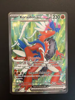 Pokemon Ita Ultra Rara Koraidon Ex 231/198 Scarlatto E Violetto SVI It - Image 1