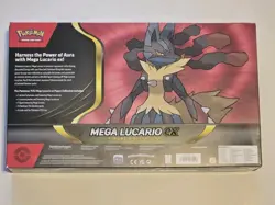 Pokemon TCG Mega Lucario ex Premium Figure Collection Box Factory Sealed - Image 2