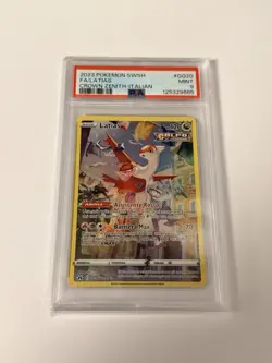pokemon latias gg20/gg70 psa 9 near mint nm ita zenit regale carta gradata - Image 1
