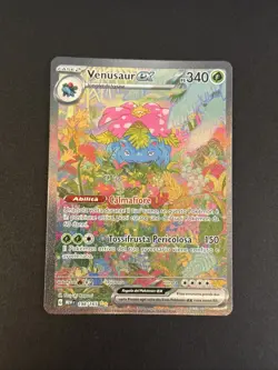 Pokemon 151 Venusaur Ex 198/165 Mew It Special Art Rare Ita Italiano - Image 1