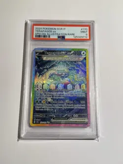 pokemon terapagos ex psa 9 scr 170/142 ita gradata corona astrale ita special - Image 1
