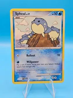Spheal - 102/123 - Common - NM/LP English Pokemon TCG Mysterious Treasures - Image 1