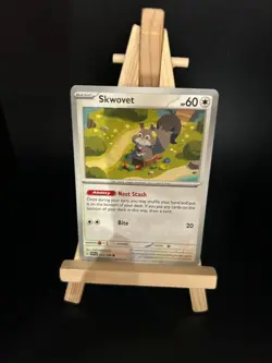 Skwovet 151/198 Pokemon Karte TCG aus Karmesin und Purpur EN - Image 1
