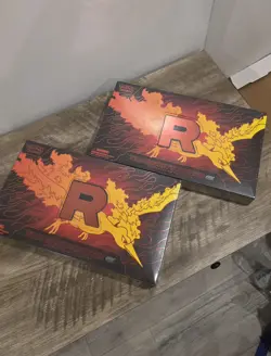 Pokemon TCG Team Rocket’s Moltres EX Ultra Premium Collection (Sealed & In Hand) - Image 2