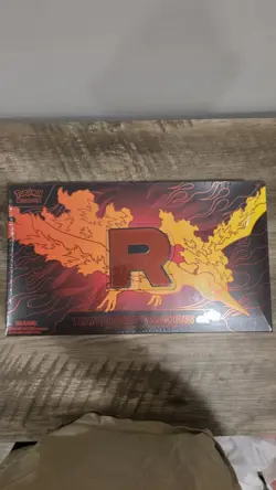 Pokemon TCG Team Rocket’s Moltres EX Ultra Premium Collection (Sealed & In Hand) - Image 5