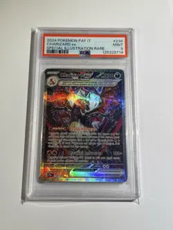 pokemon charizard ex psa 9 234/091 destino di paldea paf ita in italiano mint - Image 1