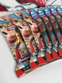 Pokemon TCG Paradox Rift Sleeved Booster Packs Lot of 10 Sealed/New - Image 4