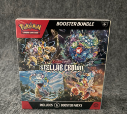 Pokemon TCG: Scarlet & Violet-Stellar Crown Booster Bundle, 6 packs, sealed - Image 1