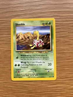 Pokemon Shuckle 72/111 Neo Genesis - MP - Image 1