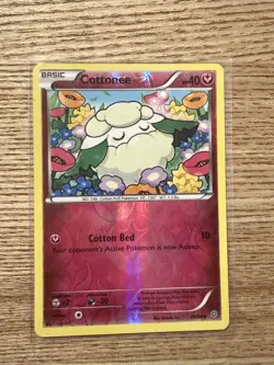 Pokemon Card XY Ancient Origins Reverse Holo Foil - Cottonee 55/98 - Image 1