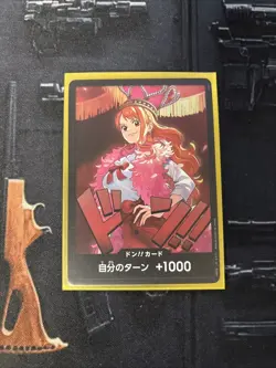 DON!! Nami EB03 Japanese ONE PIECE Card Heroines Edition US SELLER - Image 1