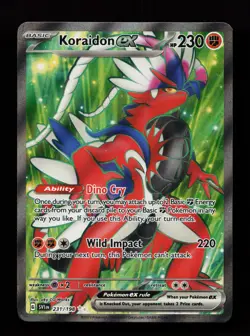 Koraidon ex 231/198 Ultra Rare SV01: Scarlet & Violet Base Set Pokemon Card - Image 1