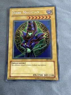 Yu-Gi-Oh! Dark Magician TCG BPT-007 Secret Rare Unlimited Edition Holo Card - Image 1